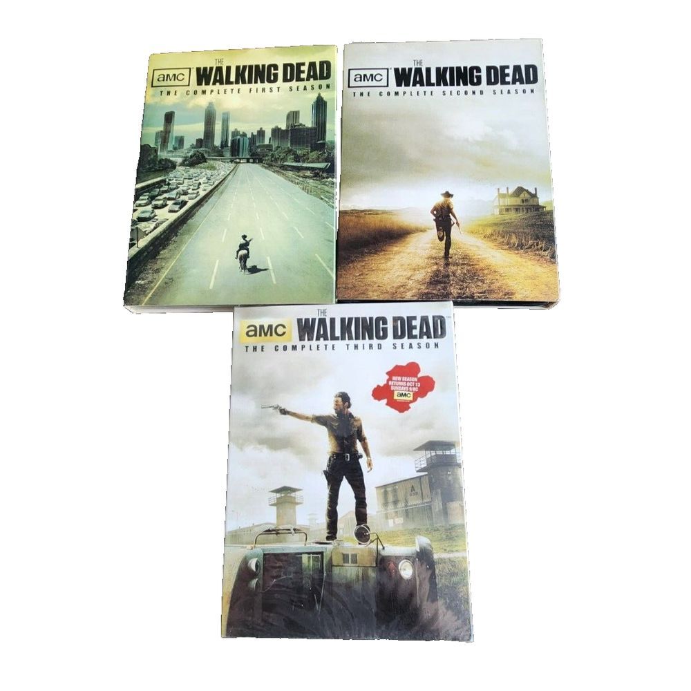 The Walking Dead DVD's - Season 1-3